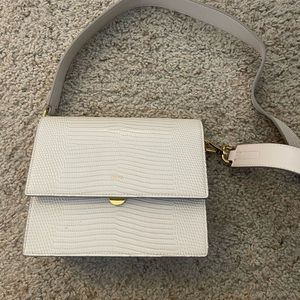 JW Pei Flap Ivory Bag